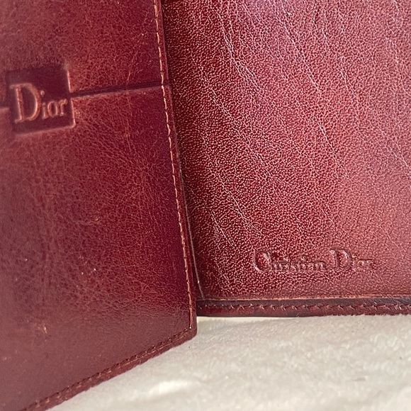 Dior Rich Brown Leather Wallet